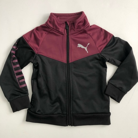 Puma Boys Track Jacket Size 4 - Picture 1 of 10
